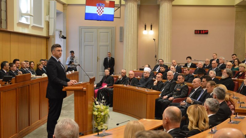Predsjednik Vlade: Jedinstvo hrvatskog naroda najbolji je zalog za izgradnju prosperitetne budućnosti Hrvatske 